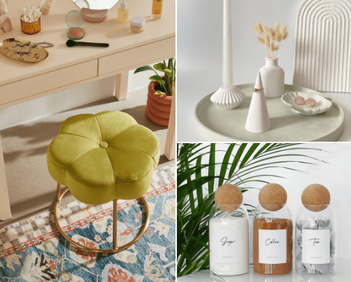 HOME decor 🕯️🤎⚜️ cover photo collage