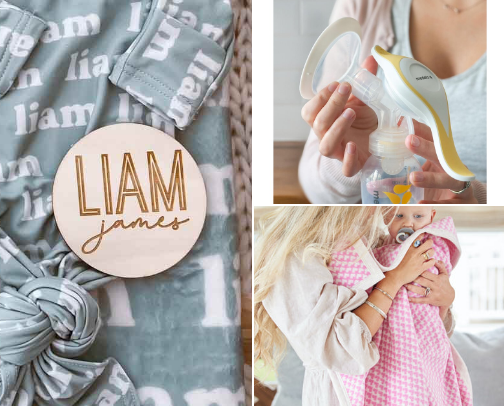 Hospital Bag Must Haves - First Time Mom Essentials cover photo collage