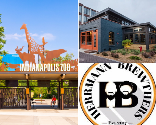 Favorite places in Indianapolis - from an old millennial cover photo collage