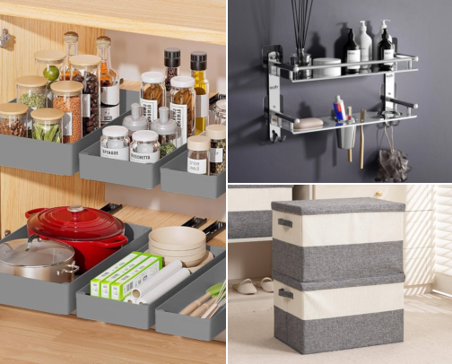 Smart Home Organization & Everyday Essentials 🏠✨ cover photo collage