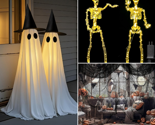 Halloween Decor cover photo collage