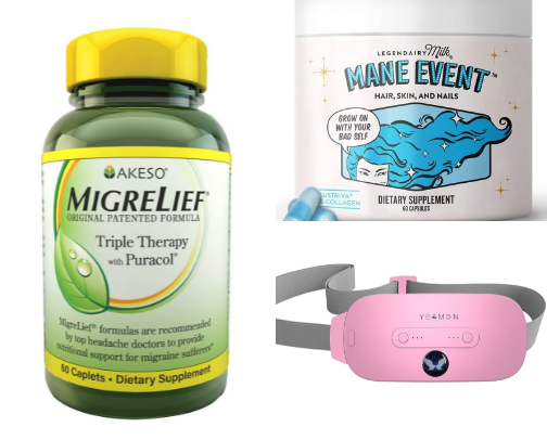 Supplements and Health cover photo collage