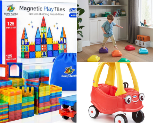 Toys my boys actually play with! cover photo collage