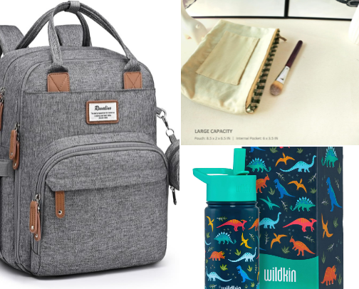 Amazon Diaper Bag Essentials Every Mom Needs 👶🎒 (Travel Edition) cover photo collage