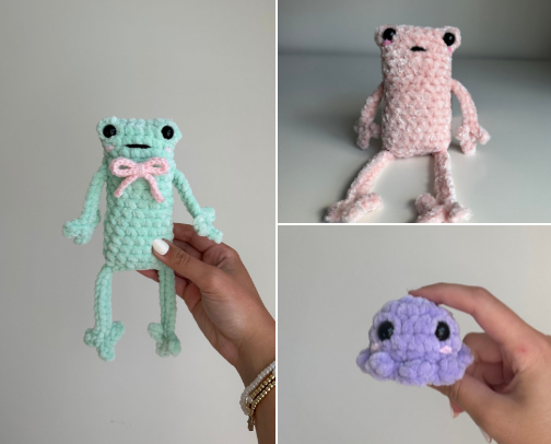Gift Ideas: Handmade Crochet Plushies 💗 cover photo collage