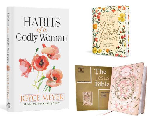 A Must-Read Books for Women in Christ cover photo collage