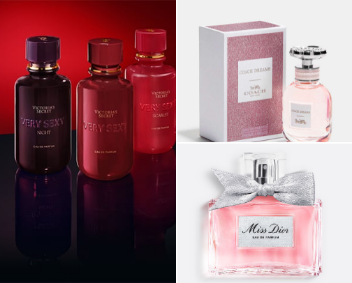 PERFUMES for Men and Women cover photo collage