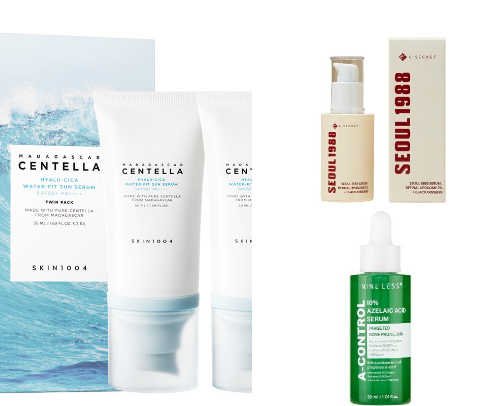 skincare cover photo collage