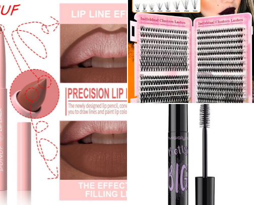 Beauty and glamour for girls cover photo collage