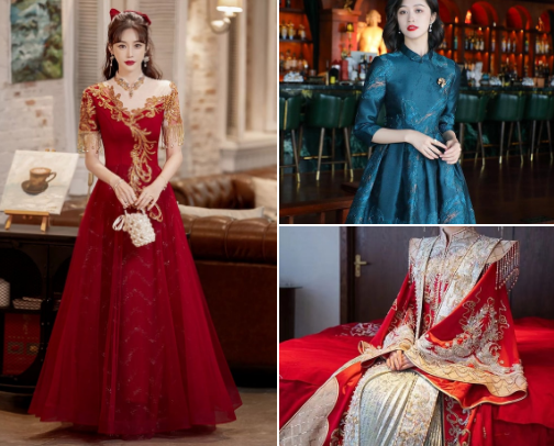 Chinese Dress for Women cover photo collage