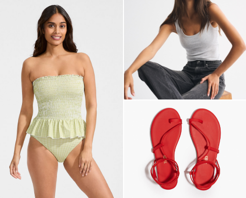 Summer wardrobe cover photo collage