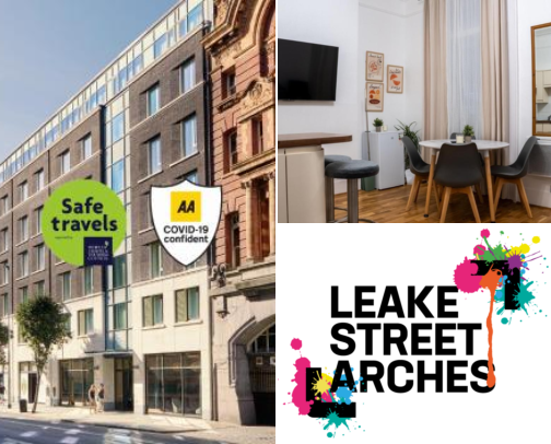 A Cosy Place to Unwind After Exploring the City in Waterloo, London, United Kingdom cover photo collage