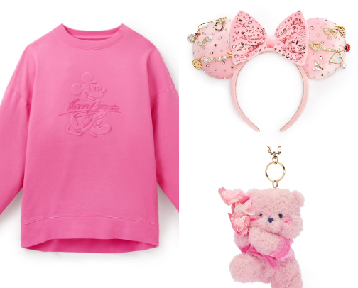 PINK for the Disney girlies 🩷💋🛍️🦩💅🏼 cover photo collage