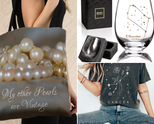 Treasures for Her June Birthday cover photo collage