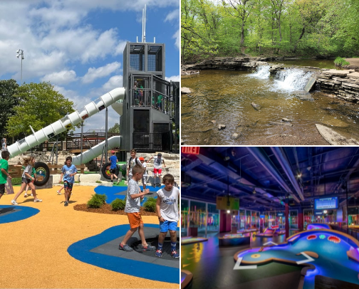 Free or cheap things to do with kids in the Chicago area cover photo collage