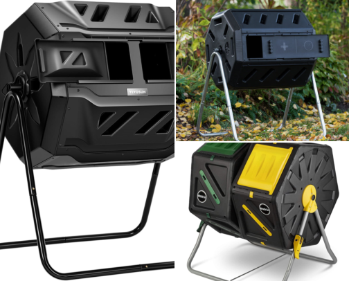 I Finally Fixed My Smelly Compost Bin With These Backyard Composting Tools cover photo collage