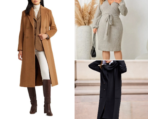 “Modest Winter Outfits for Women: Faithfully Styled & Cozy cover photo collage
