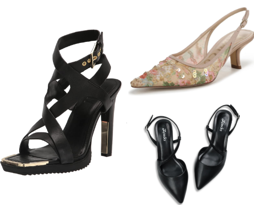 Trendy Slingback & Kitten Heels: Chic, Comfy & Pain-Free cover photo collage