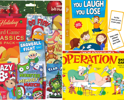 Family Game Night Must-Haves (Fun for All Ages) cover photo collage