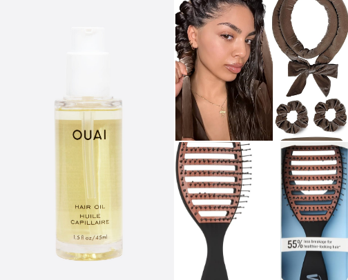 Hair necessities 🙌🏻 cover photo collage