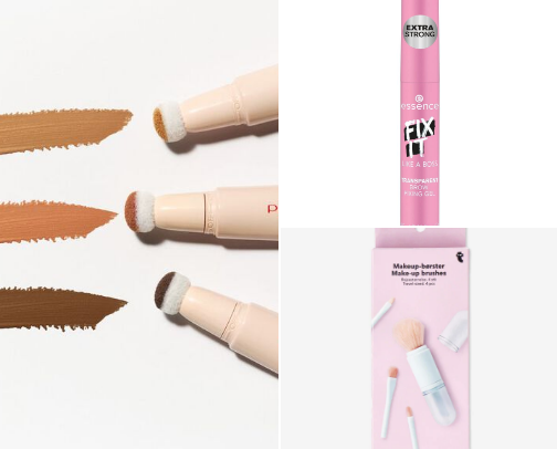 Makeup review💄 cover photo collage