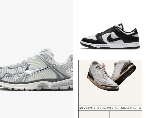 Sneaker Options -- Comfy & Fashionable cover photo collage