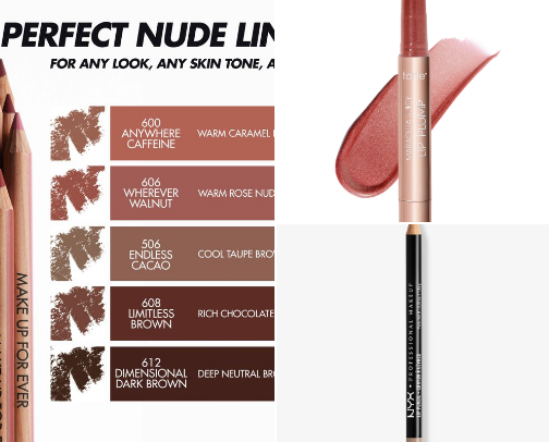 Lip Products cover photo collage