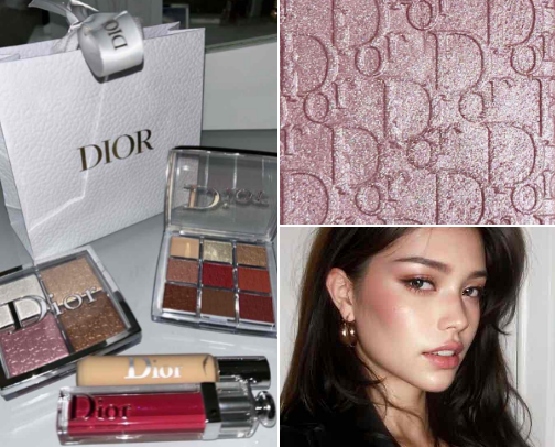 My make-up routine 💄 cover photo collage