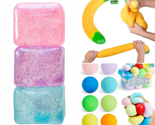 Fidget/Stress Toys 🧠 cover photo collage
