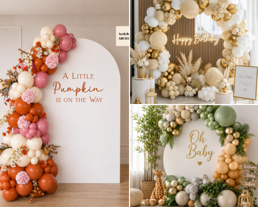 Baby Shower Ideas;The Ultimate Guide for a Beautiful Baby Shower cover photo collage