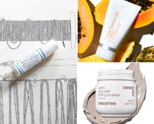 Beating Acne cover photo collage