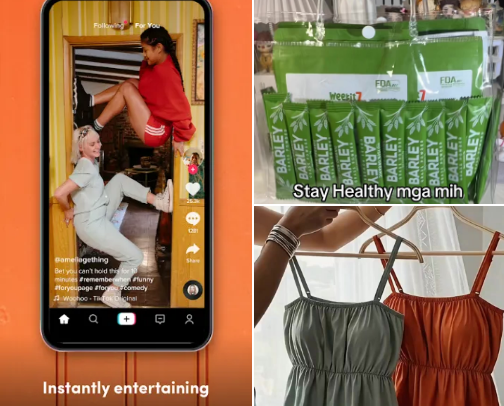 Tiktok shop cover photo collage