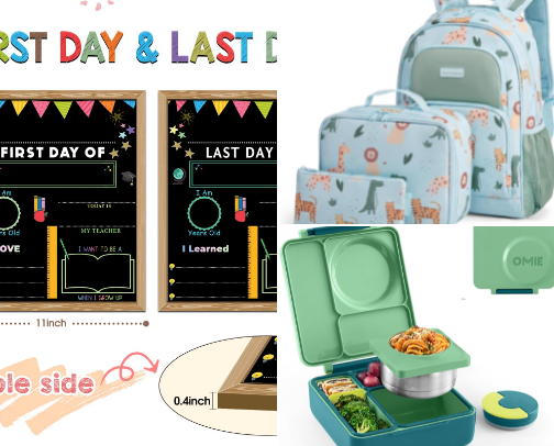 Back-to-School Shopping List 🍎✏️ cover photo collage