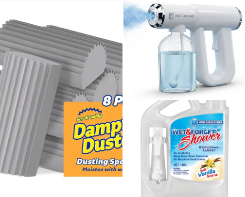 My fav cleaning hacks cover photo collage