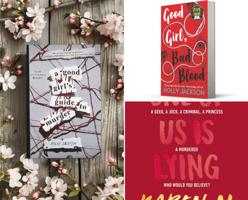 10 Mystery Books & Series That Will Get You Out of a Reading Slump 🔎📚 cover photo collage