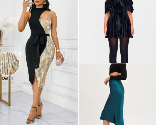 My Festive  Style Edit cover photo collage