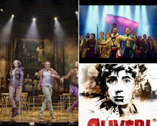 Best Musicals to see while in London cover photo collage