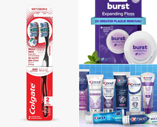 Oral Hygiene Go-To’s🪥 cover photo collage