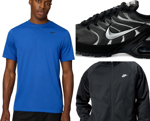 New Nike gear cover photo collage