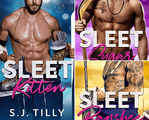 Sports romance reads cover photo collage