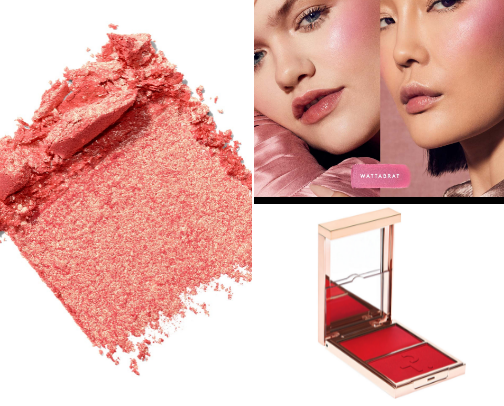 Best powder blushes cover photo collage