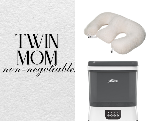 Twin Mom Non-Negotiables 🍼 cover photo collage