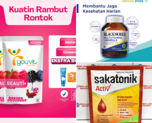 High-Quality Daily Vitamins cover photo collage