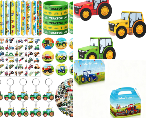 Farm Themed Birthday Party cover photo collage
