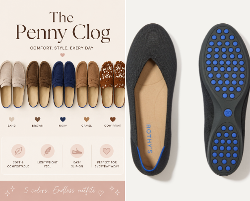 Women footwear cover photo collage