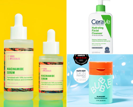 Glow up essentials! cover photo collage