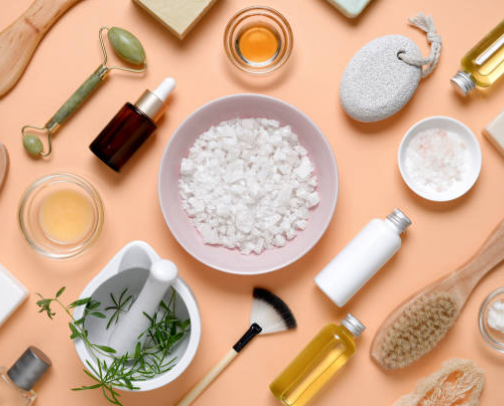 Minimalist Travel Beauty Bag cover photo collage