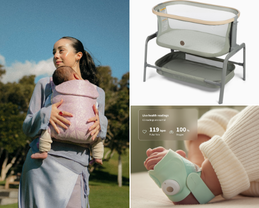 Most used baby items in the first year cover photo collage