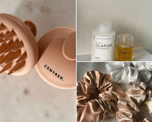 Everything we need for the best hair care routine cover photo collage