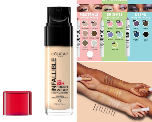 beauty must haves! cover photo collage